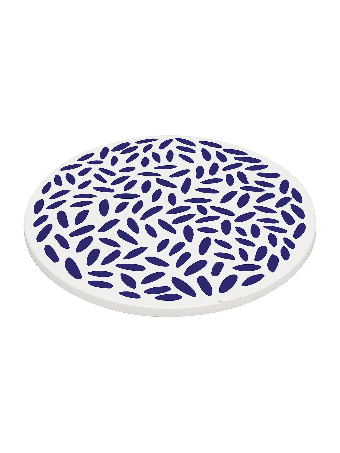 ZASSENHAUS | Untersetzer NORDIC 20cm Circles / Blue-White | blau